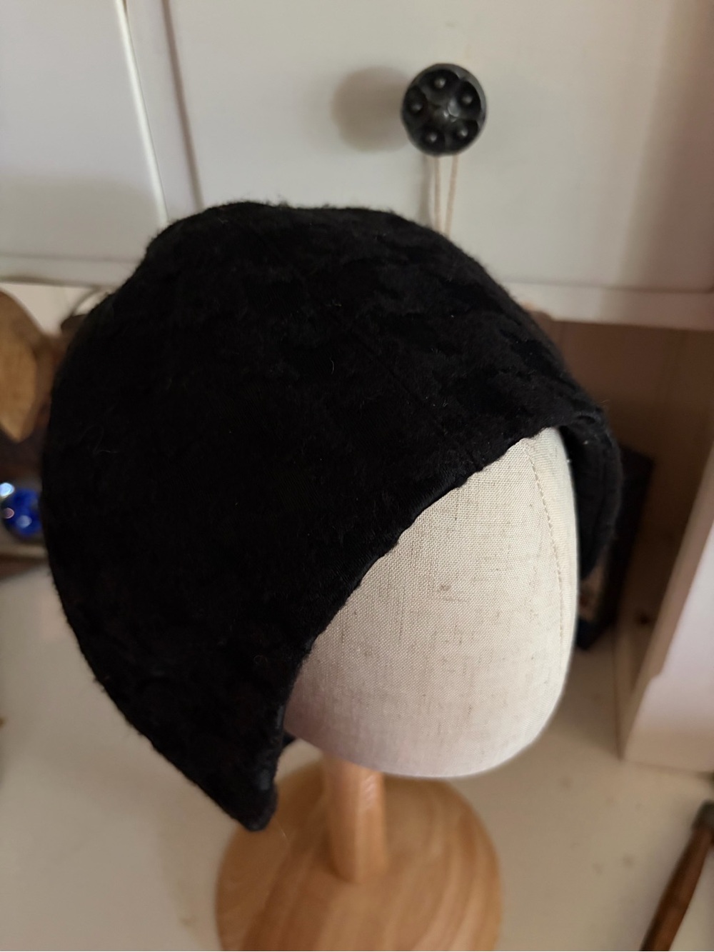 Victor Osborne Custom Millinery Black Women's  Hat - Soft Textured